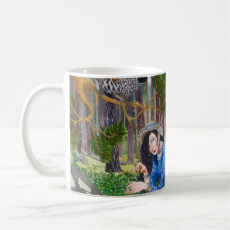 Blueberry Woman Coffee Mug