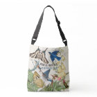 Bluebird Bird Butterfly Hummingbird Moth Tote Bag