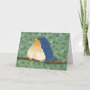 Bluebird Birthday Card