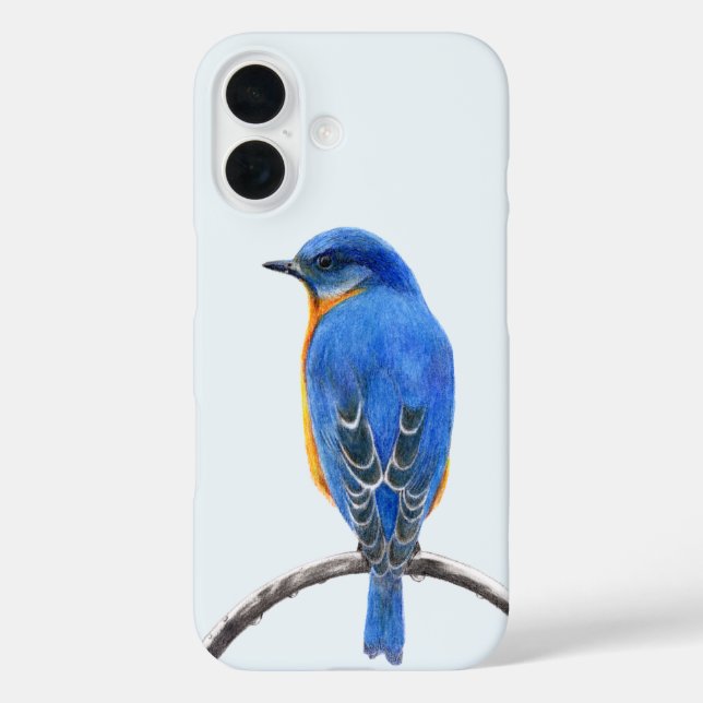 Bluebird Case-Mate iPhone Case (Back)