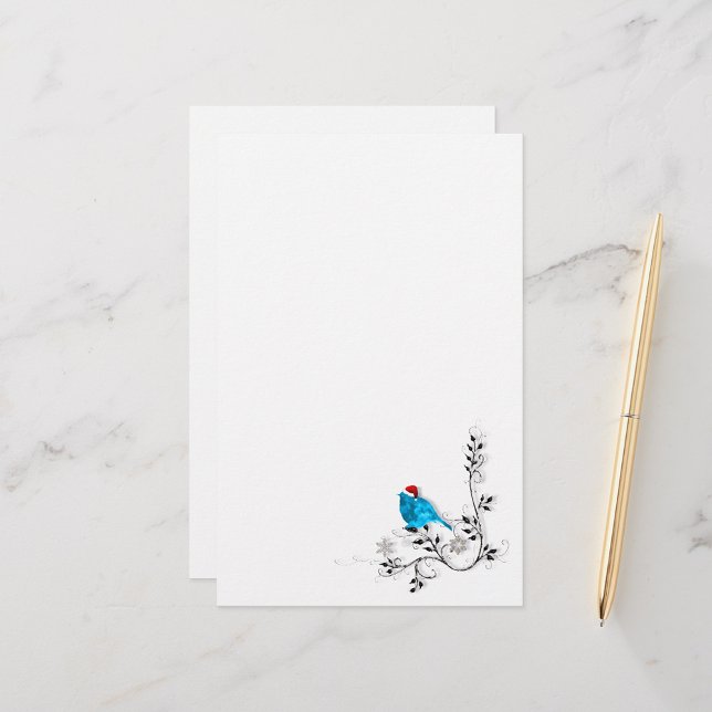 Bluebird Christmas! Stationery (Creator Uploaded)