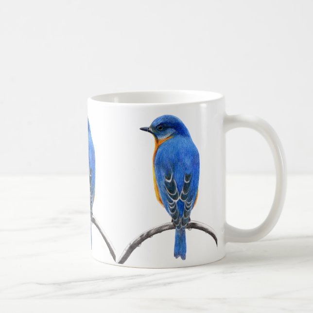 Bluebird Coffee Mug (Right)