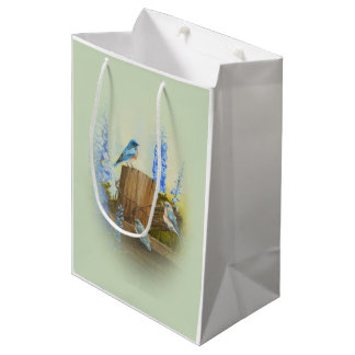 Bluebird Family Medium Gift Bag