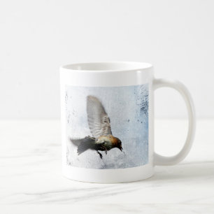 Bluebird Grunge Coffee Mug