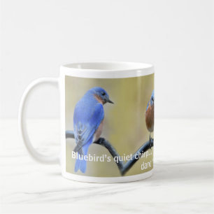 Bluebird Haiku Mug
