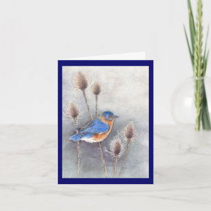 Bluebird Holiday Card