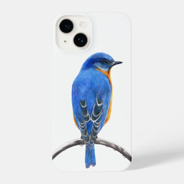 Bluebird iPhone Case (Back)
