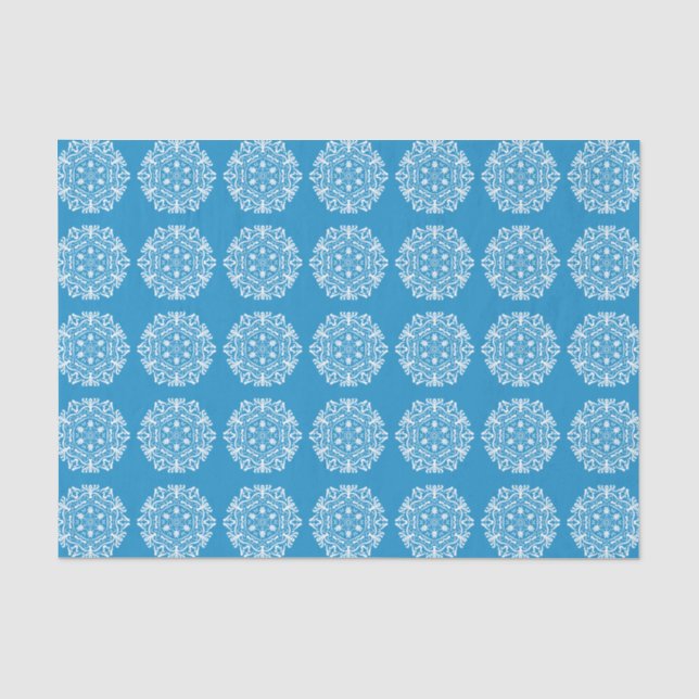Bluebird Mandala Tissue Paper (Front)