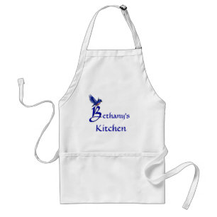 Bluebird Monogram Initial B Personalised Standard Apron