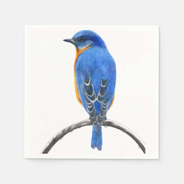 Bluebird Napkin (Front)