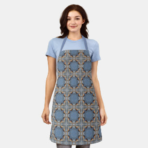 Bluebird Nature Abstract Pattern Apron