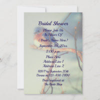 Bluebird Nature Bridal Shower