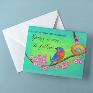 Bluebird Note Cards