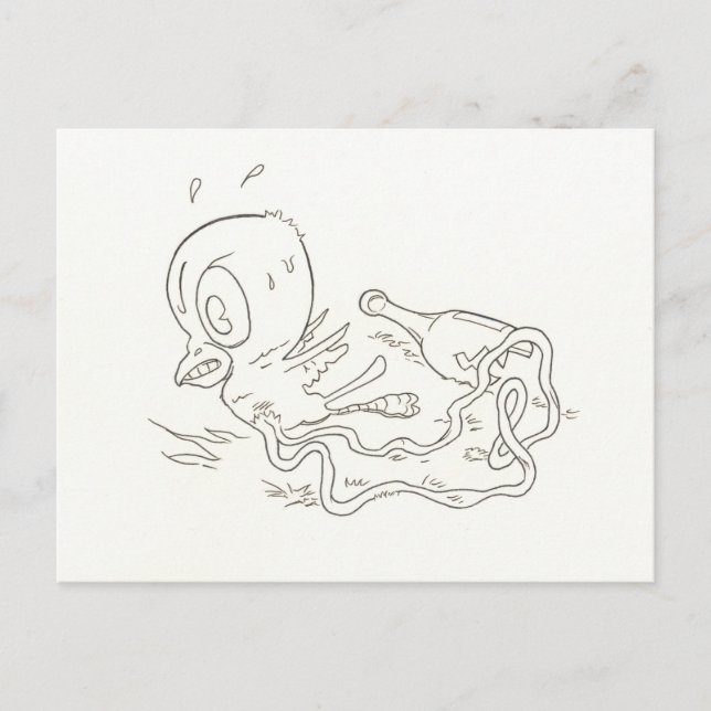 Bluebird of Fortitude Postcard (Front)