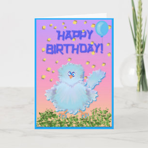 Bluebird of Happiness Card