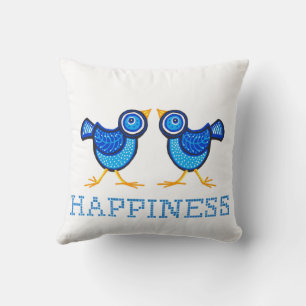 Bluebird of Happiness Cushion