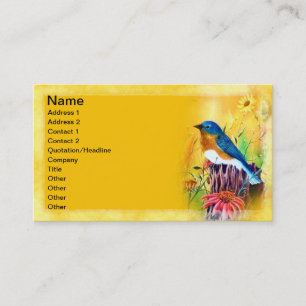 Bluebird Painting Business Cards