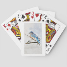 Bluebird playing cards