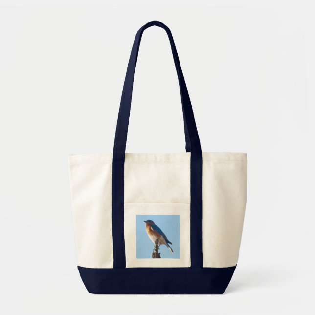 Bluebird Pocket Tote (Front)