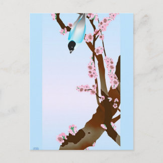 Bluebird - Postcard