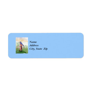Bluebird Song Return Address Labels
