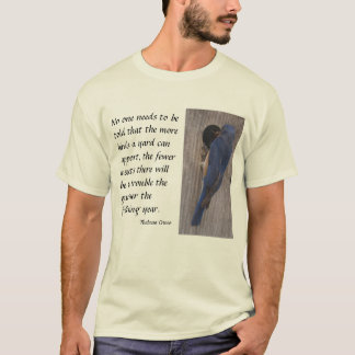 Bluebird, the Gardener's Friend T-Shirt
