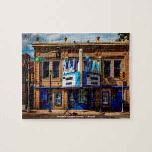 Bluebird Theatre Denver Colorado Jigsaw Puzzle