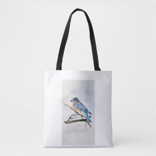 Bluebird tote bag