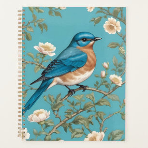 Bluebird William Morris Inspired Turquois Planner