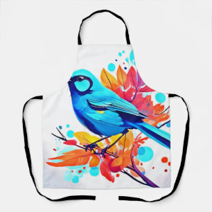 Bluebird's Bliss Art Apron