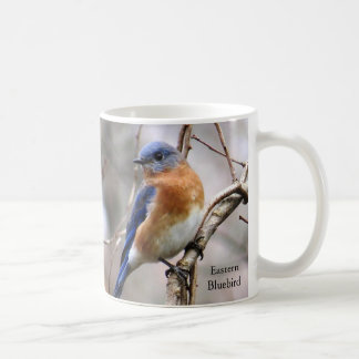 Bluebirds Coffee Mug II by BirdingCollectibles