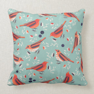 Bluebirds Cushion