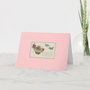 Bluebirds For Mother's Day Card