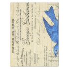 Bluebirds & French Ephemera Design 03
