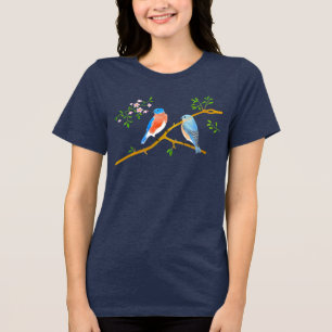 Bluebirds Navy Tri-Blend T-Shirt Shirt