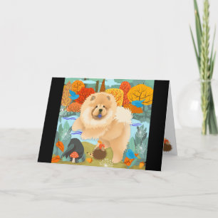 BLUEBIRDS OF HAPPINESS  Chow customise card