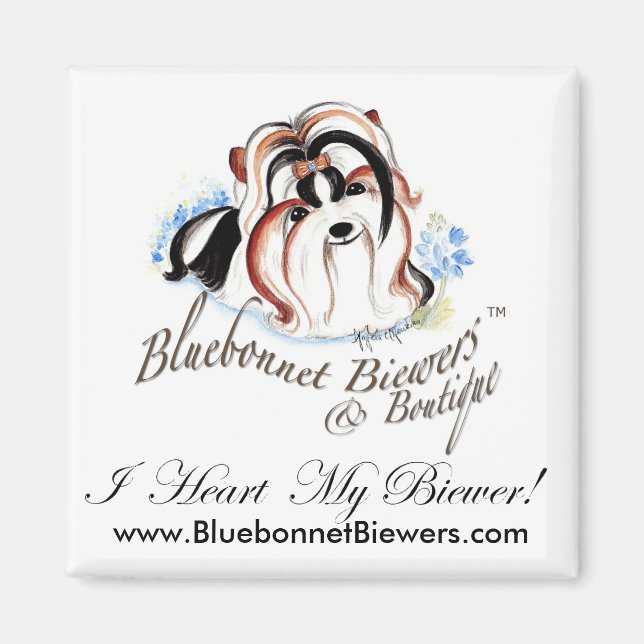 bluebonnet_biewers_boutiqe magnet (Front)