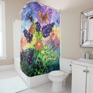 Bluebonnet Bouquet Shower Curtain