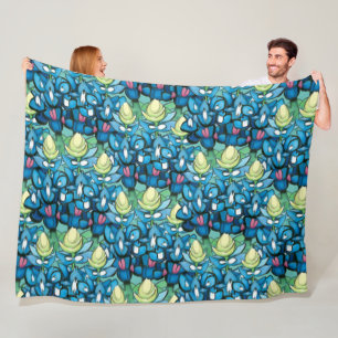 Bluebonnet Fleece Blanket
