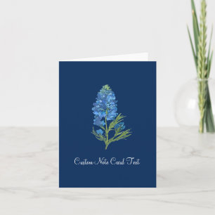 Bluebonnet Flowers Texas Elegant Art  Note Card