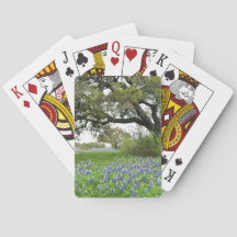 Bluebonnet Playing Cards
