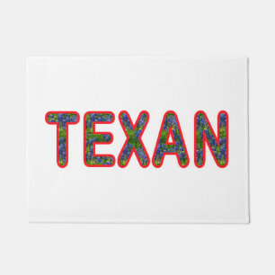 Bluebonnet Texan Doormat