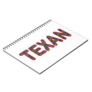 Bluebonnet Texan Notebook