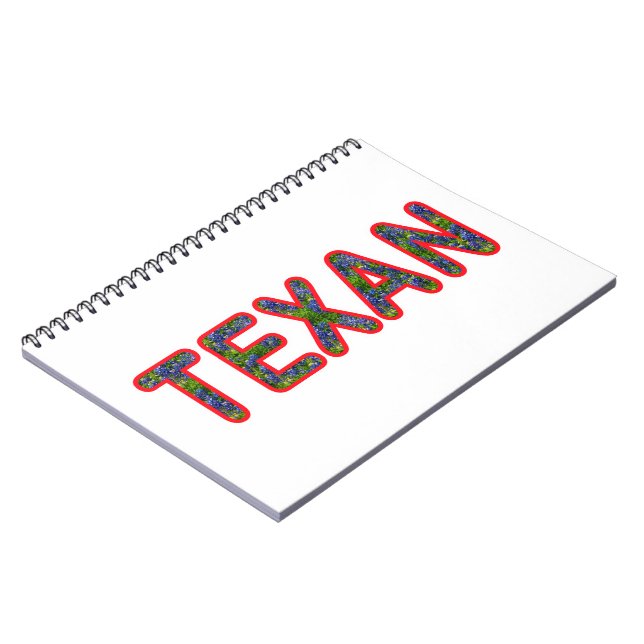 Bluebonnet Texan Notebook (Left Side)