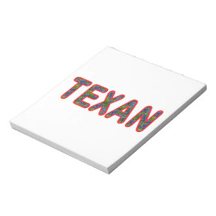 Bluebonnet Texan Notepad