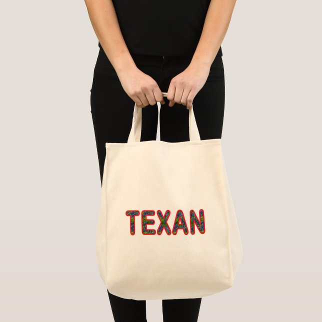 Bluebonnet Texan Tote Bag (Front (Product))