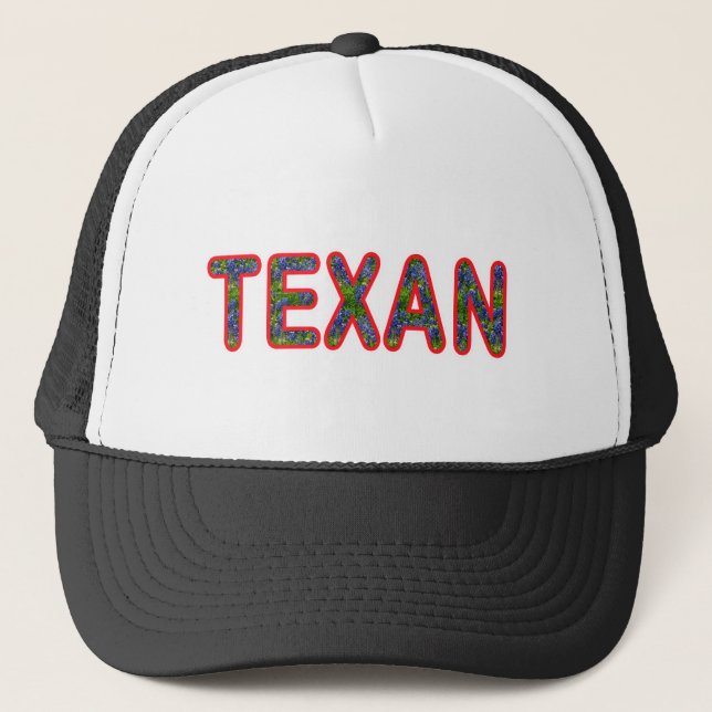 Bluebonnet Texan Trucker Hat (Front)