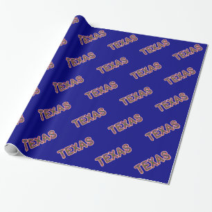 Bluebonnet Texan Wrapping Paper