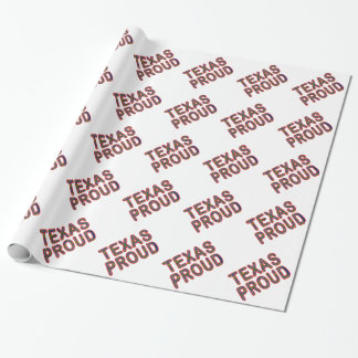 Bluebonnet Texas Proud Wrapping Paper