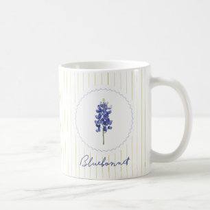 Bluebonnet, Texas Wild Flower, Blue, Purple Spring Coffee Mug